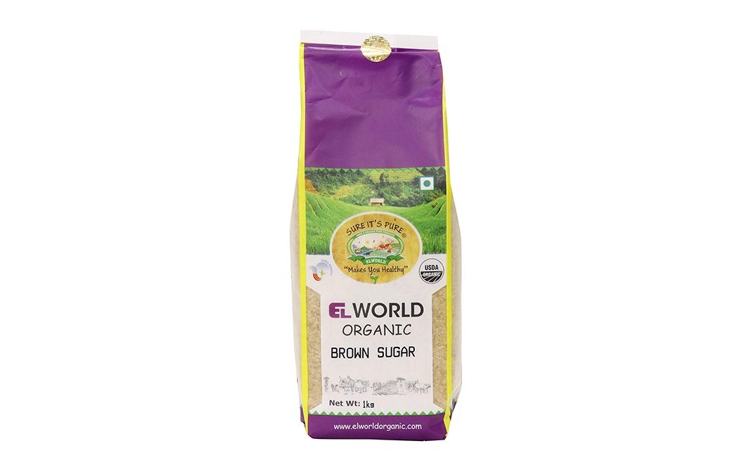 Elworld Organic Brown Sugar    Pack  1 kilogram